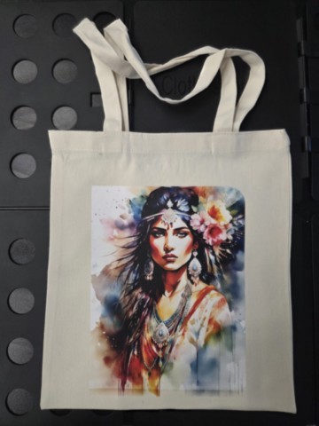 Tote Bag Native girl