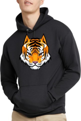 Hoodie wit tigar